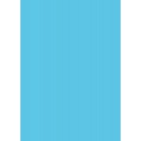 Папір для дизайну Tintedpaper В2 (50*70см), №30 блакитний, 130г/м, без текстури, Folia