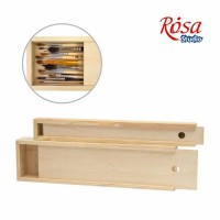 Пенал для пензлів дерев'яний ПК8, (38*9,8*4см), ROSA Studio