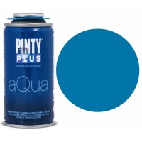 Фарба-аерозоль на водній основі Aqua, Блакитна, 150 мл, PINTYPLUS
