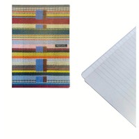 Блокнот в текстильній обкладинці в лінійку, 10,5х14,8 см, 85 г/м2, 48 арк., Fabriano