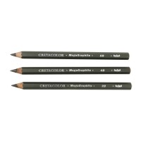 Олівець графітний MegaGraphite, із збільшеним стрижнем 5,5 мм, 4B, Cretacolor