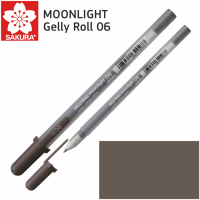 Ручка гелева MOONLIGHT Gelly Roll 06, Коричневий, Sakura