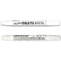 Маркер крейдовий Multi Chalk Pen, Білий, Mungyo