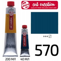 Фарба олійна ArtCreation, (570) Синій ФЦ, 200 мл, Royal Talens