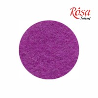 Фетр листковий (поліестер), 21,5х28 см, Фіолетовий світлий, 180г/м2, ROSA Talent