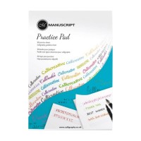 Склейка для каліграфії, Creative Writing Practice Pad А4, 80г/м2, 50л, Manuscript
