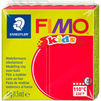 Пластика Fimo kids, Червона, 42г, Fimo