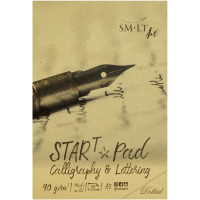 Склейка для каліграфії та леттерінгу у крапку STAR T А5, 90г/м2, 30л, SMILTAINIS
