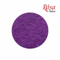 Фетр листковий (поліестер), 21,5х28 см, Фіолетовий темний, 180г/м2, ROSA Talent