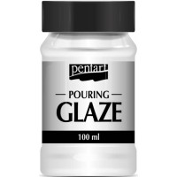 Фінішний лак "Pouring glaze", Прозорий, 100 мл, Pentart