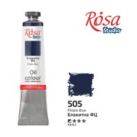 Краска масляная, Блакитна ФЦ, 60мл, ROSA Studio