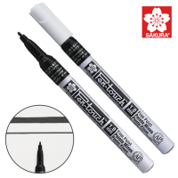 Маркер Pen-Touch, на спиртовій основі, Чорний, тонкий (FINE) 1.0мм, Sakura