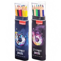 Набор цветных карандашей Светлый 12 + 6 шт, Bruynzeel