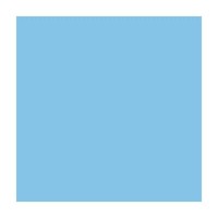 Папір для дизайну Fotokarton B1 (70*100cм), №30 Небесно-блакитний, 300г/м2, Folia