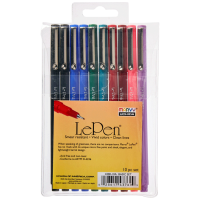 Набір ручок для паперу, Le pen, Класичні відтінки, 10 шт, Marvy