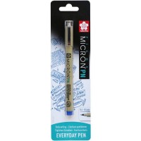 Ручка PIGMA MICRON PN Синий (линия 0.4-0.5мм), в блистере, Sakura