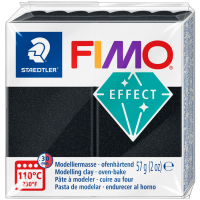 Пластика Effect, Чорна перламутрова, 57г, Fimo