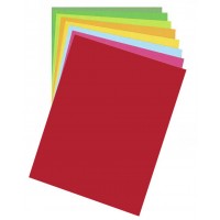 Папір для дизайну Fotokarton B2 (50*70см) №20 Яскраво-червоний, 300г/м2, Folia