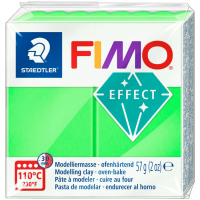 Пластика Effect, Зелена неонова, 57г, Fimo