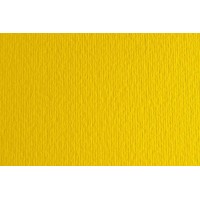 Папір для дизайну Elle Erre B1 (70*100см), №07 giallo, 220г/м2, жовтий, дві текстури, Fabriano