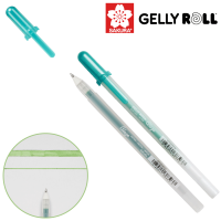 Ручка гелева, GLAZE 3D-ROLLER, Зелений, Sakura