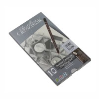 Набір графітних олівців Artino Graphite, 10шт., мет. коробка, Cretacolor