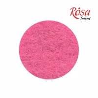 Фетр листковий (поліестер), 21,5х28 см, Рожевий, 180г/м2, ROSA Talent