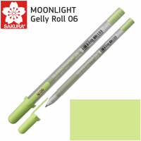 Ручка гелева MOONLIGHT Gelly Roll 06, Зелений яскравий, Sakura