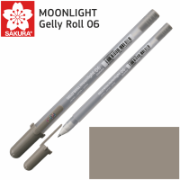 Ручка гелева MOONLIGHT Gelly Roll 06, Сірий теплий, Sakura