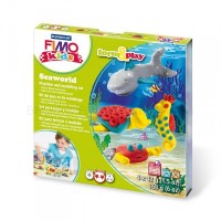 Набір пластики Fimo kids, "Морський світ", 4 кол.*42 г, Fimo