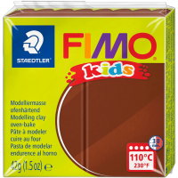 Пластика Fimo kids, Коричнева, 42г, Fimo