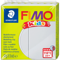 Пластика Fimo kids, Сіра світла, 42г, Fimo