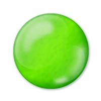 Контур Ефект 3Д перлин, прозорий, Зелений, 30 мл, Pentart