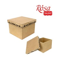 Коробка з фігурною кришкою 2, МДФ, 20х20х15см, ROSA TALENT