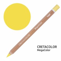 Олівець кольоровий Megacolor, Неаполітанський жовтий (29105), Cretacolor