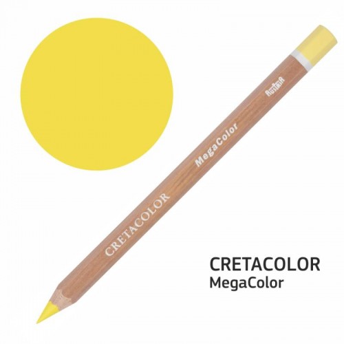 Карандаш цветной Megacolor, Неаполитанский желтый (29105) Cretacolor - Канц Киев для вас