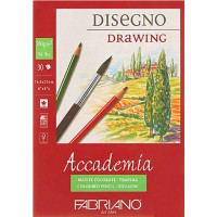 Склейка для рисунку Accademia А5 (14,8*21см), 200г/м2, 30л., Fabriano