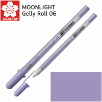 Ручка гелева MOONLIGHT Gelly Roll 06, Лавандовий, Sakura