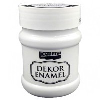 Краска акриловая "Dekor Enamel", глянцевая, Белая кантри, 230мл, Pentart