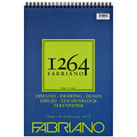 Альбом для рисунку на спіралі 1264, А3 (29,7х42 см),180г/м2, 50л, Fabriano