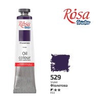 Краска масляная, Фиолетовая, 60мл, ROSA Studio