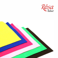 Фетр листковий (поліестер), 21,5х28 см, Рожевий пастельний, 180г/м2, ROSA Talent