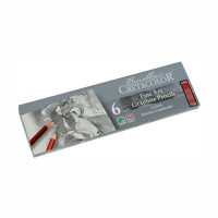 Набір графітних олівців Cleos 6шт., мет. коробка, Cretacolor