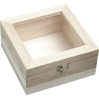 Скринька дерев'яна з замком, 15,8х15,8х7,8 см, KNORR Prandell