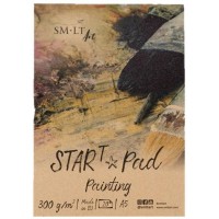 Склейка STAR T (mixed media) А4, 300г/м2, 20л, SMILTAINIS