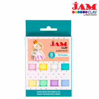 Набір пластики "Jam Clay" /5059013/4823098528746/ "Princess", 12*20г (1)