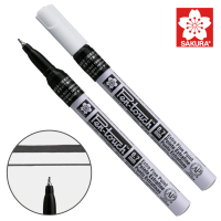Маркер Pen-Touch, на спиртовій основі, Чорний, тонкий (EXTRA FINE) 0.7мм, Sakura