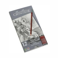 Набір графітних олівців Cleos, 12шт., мет. коробка, Cretacolor