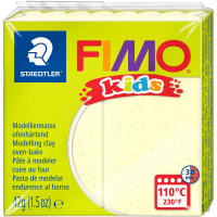 Пластика Fimo kids, Жовта перламутрова, 42г, Fimo