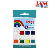 Набір пластики "Jam Clay" /5059006/4823098521082/ "Rainbow", 8*20г (1)